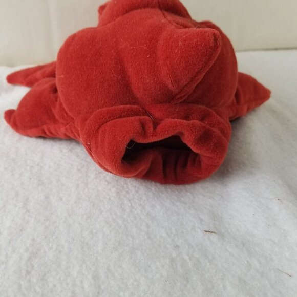 1995 Plush Creations Inc 8” Dinosaur Pterodactyl Plush Hand‎ Puppet Toy brown - Picture 11 of 12